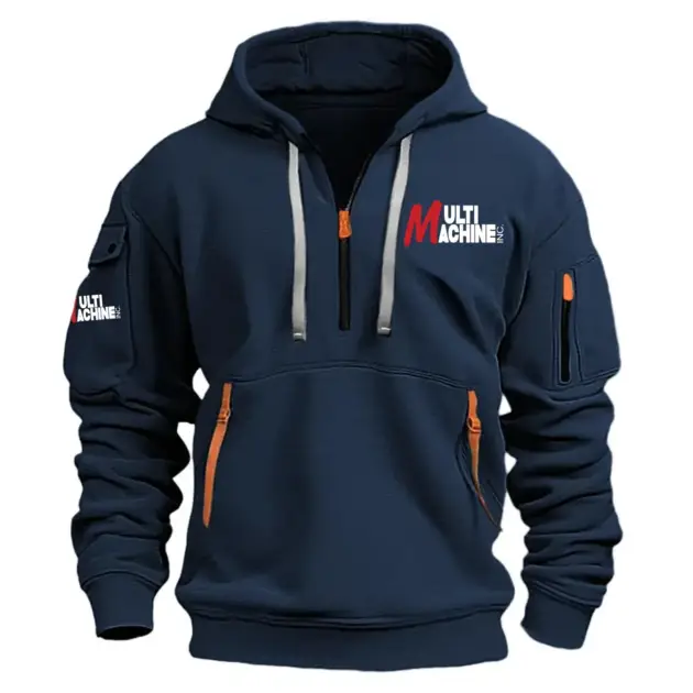 Multi Machine, Inc. Exclusive Logo Performance Half Zipper Hoodie NBTVHHZ1001MMZ - Multi Machine, Inc. Hoodie