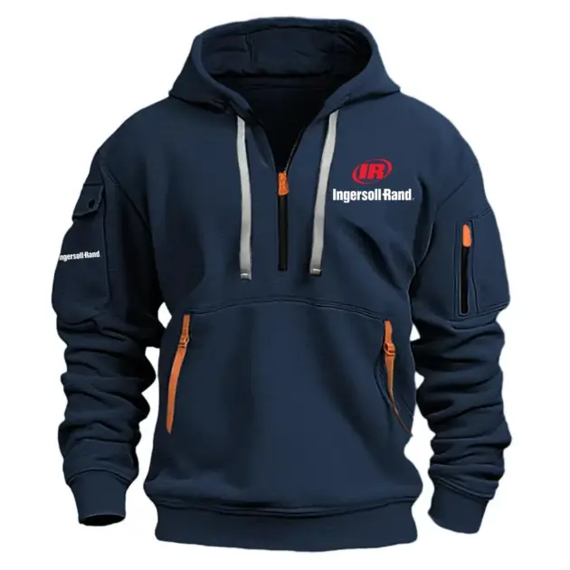 Ingersoll Rand Exclusive Logo Performance Half Zipper Hoodie OUEPHHZ3012IRZ - Ingersoll Rand Hoodie