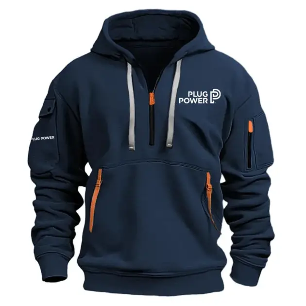 Plug Power Exclusive Logo Performance Half Zipper Hoodie OUEPHHZ3012PPZ - Plug Power Hoodie